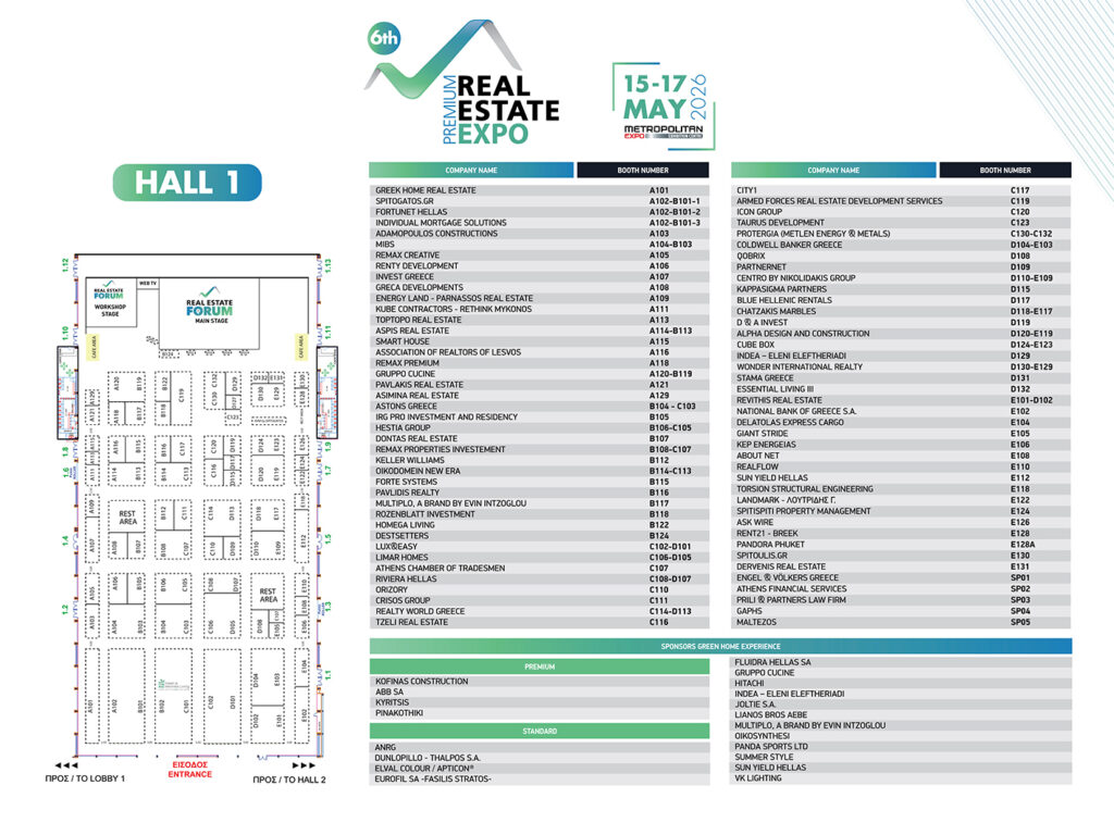 rexpo 2026 floor plan